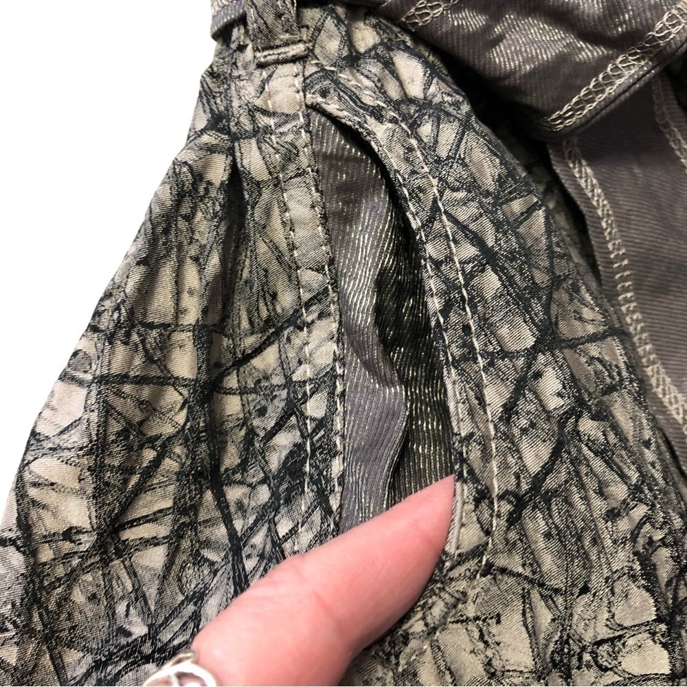 Beate Heymann Street Couture Greenish/Brown with Black Top Size 10 - Picture 8 of 13